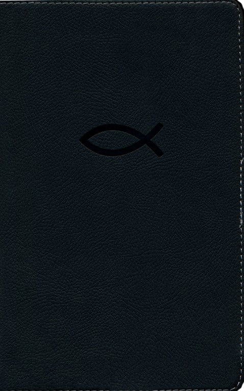 NKJV Thinline Comfort Print Youth Bible--Leathersoft