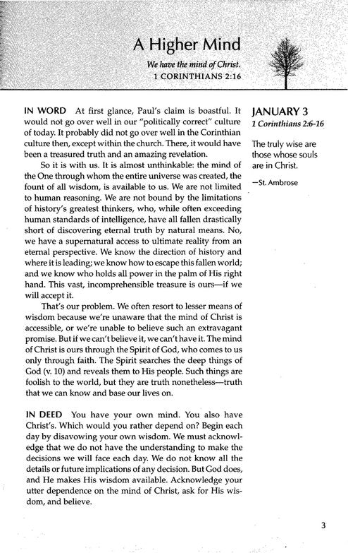 The One Year Walk with God Devotional Leatherlike