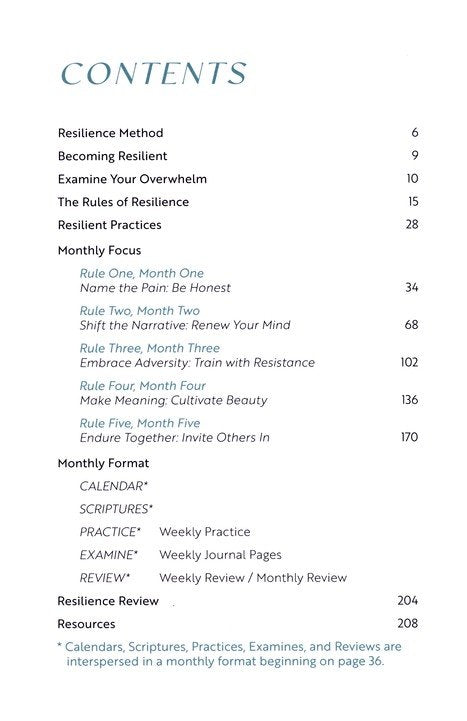 Resilient Life Journal and Planner: A Daily Guide to Strength, Hope, and Meaning By: Rebekah Lyons
