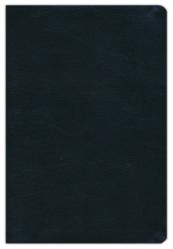 NIV Study Bible, Fully Revised Edition--bonded leather, black (red letter)