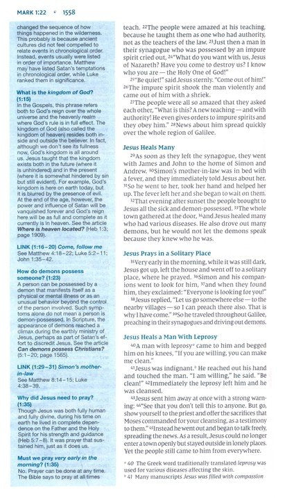 NIV Quest Study Bible for Teens, Comfort Print--Leathersoft, coral