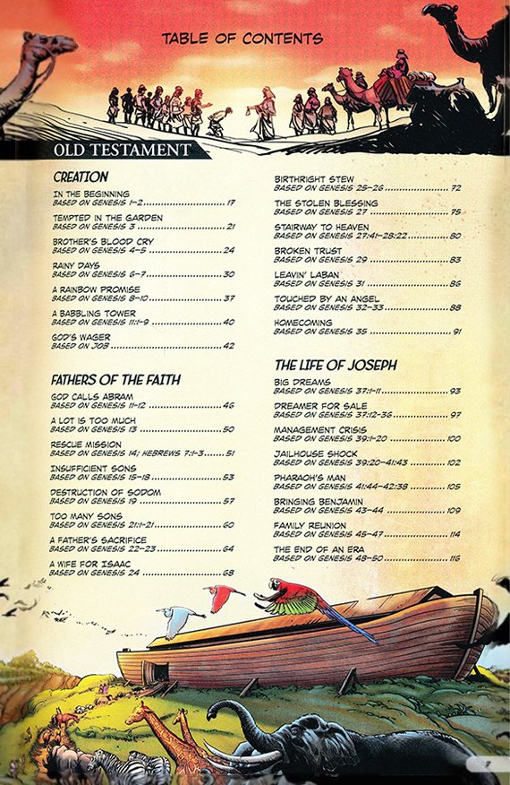 The Action Bible, Updated Illustrated By: Sergio Cariello