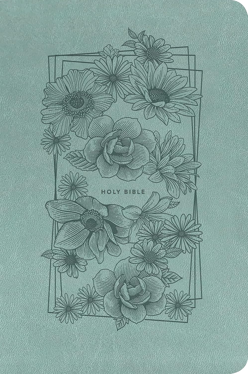 NLT Premium Value Thinline Bible, Filament Enabled (LeatherSoft, Bouquet Teal)