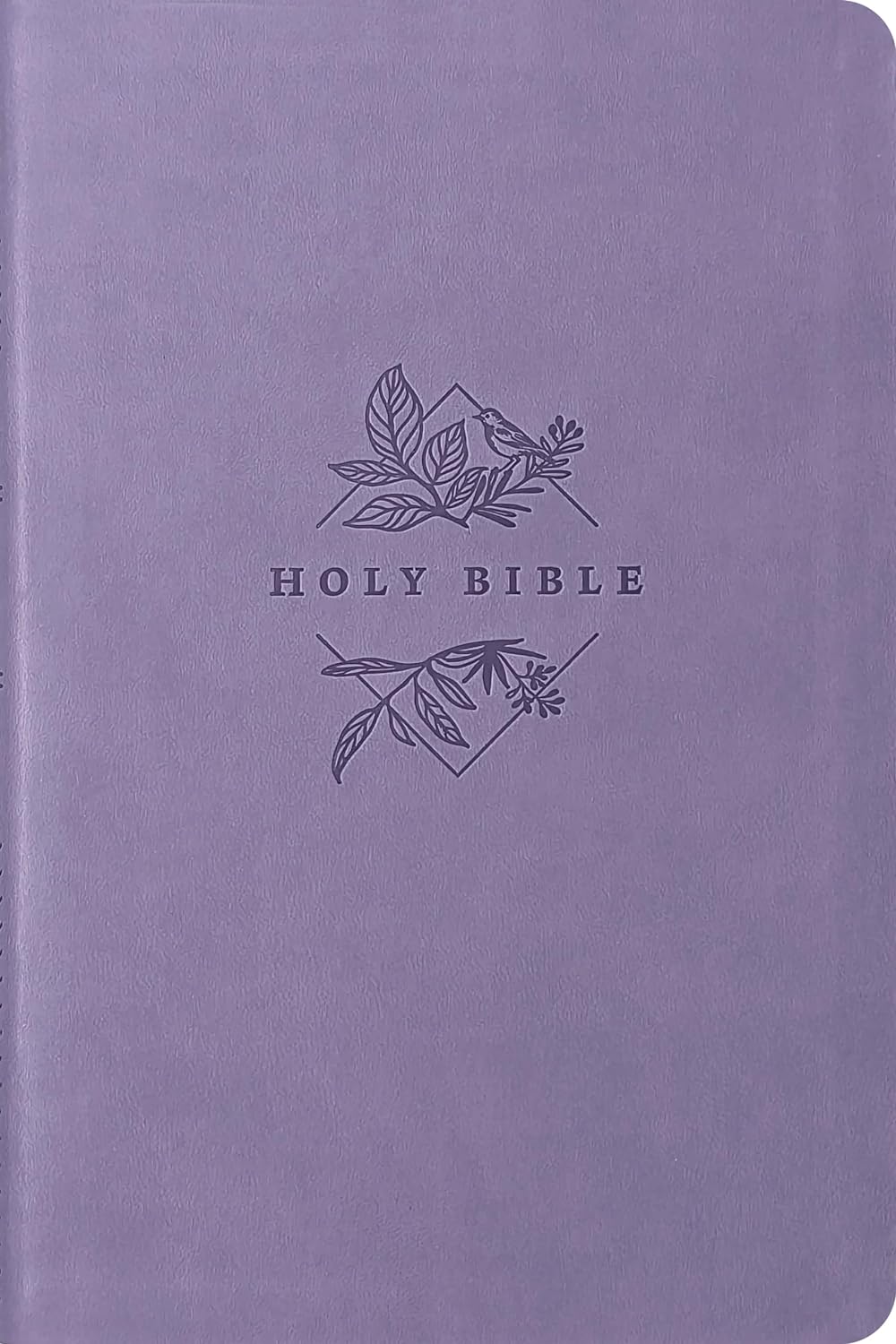 NLT Large Print Premium Value Thinline Bible, Filament Enabled Edition (Red Letter, LeatherLike, Lavender Song )