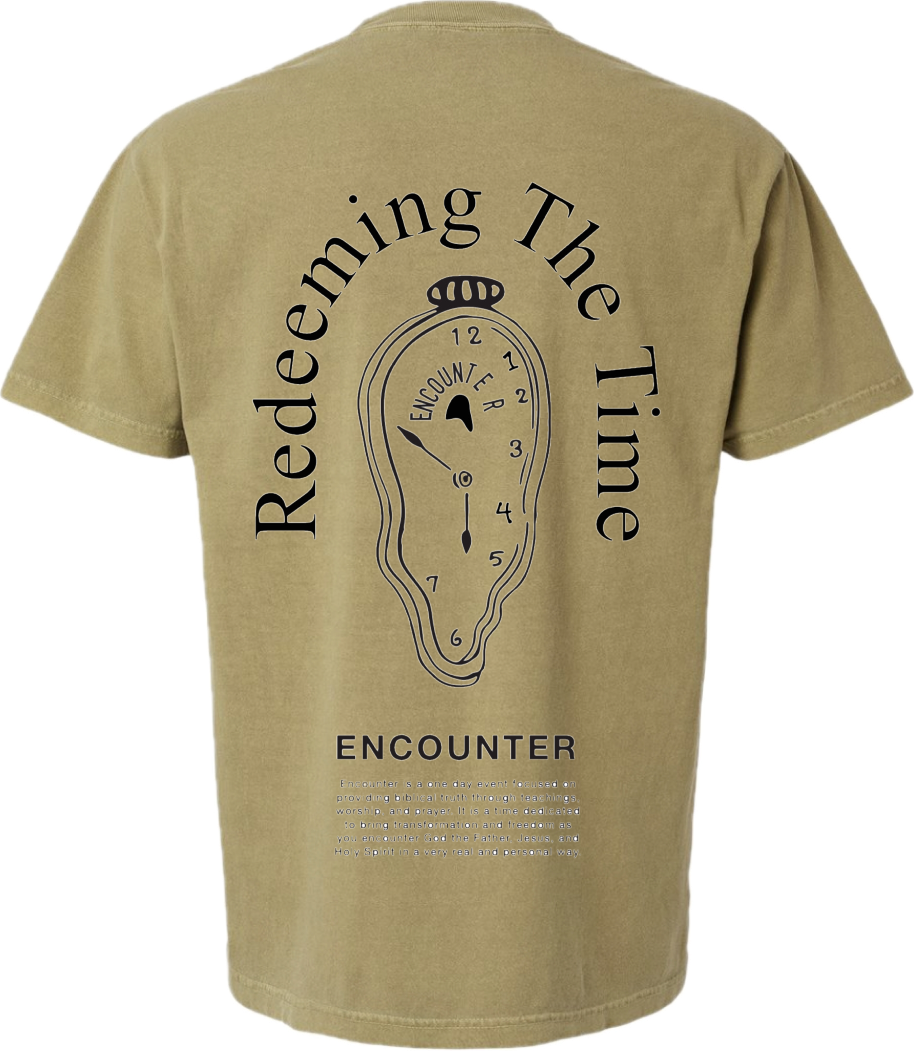Redeem the Time Encounter Faded Army T-Shirt