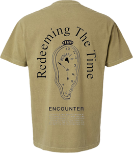 “Redeem the Time Encounter” Faded Army T-Shirt