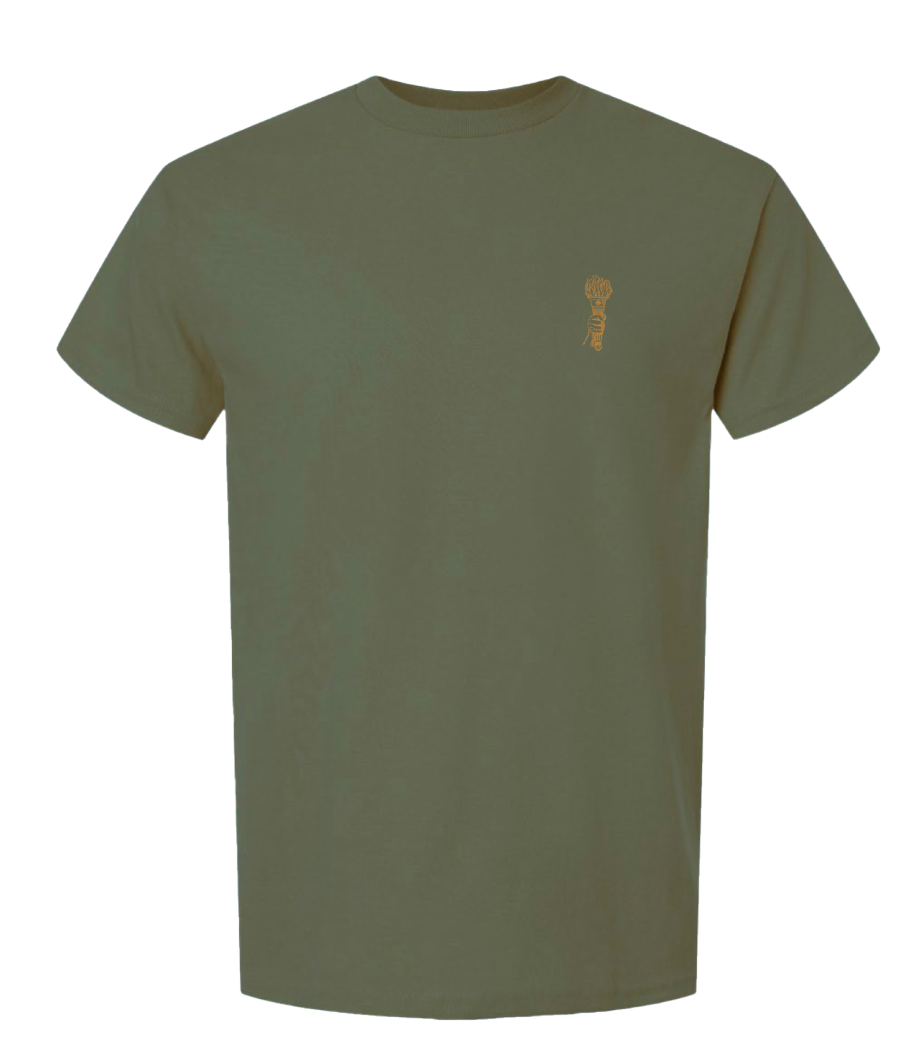 Flame Carriers Restore The Priesthood Hemp Green T-Shirt