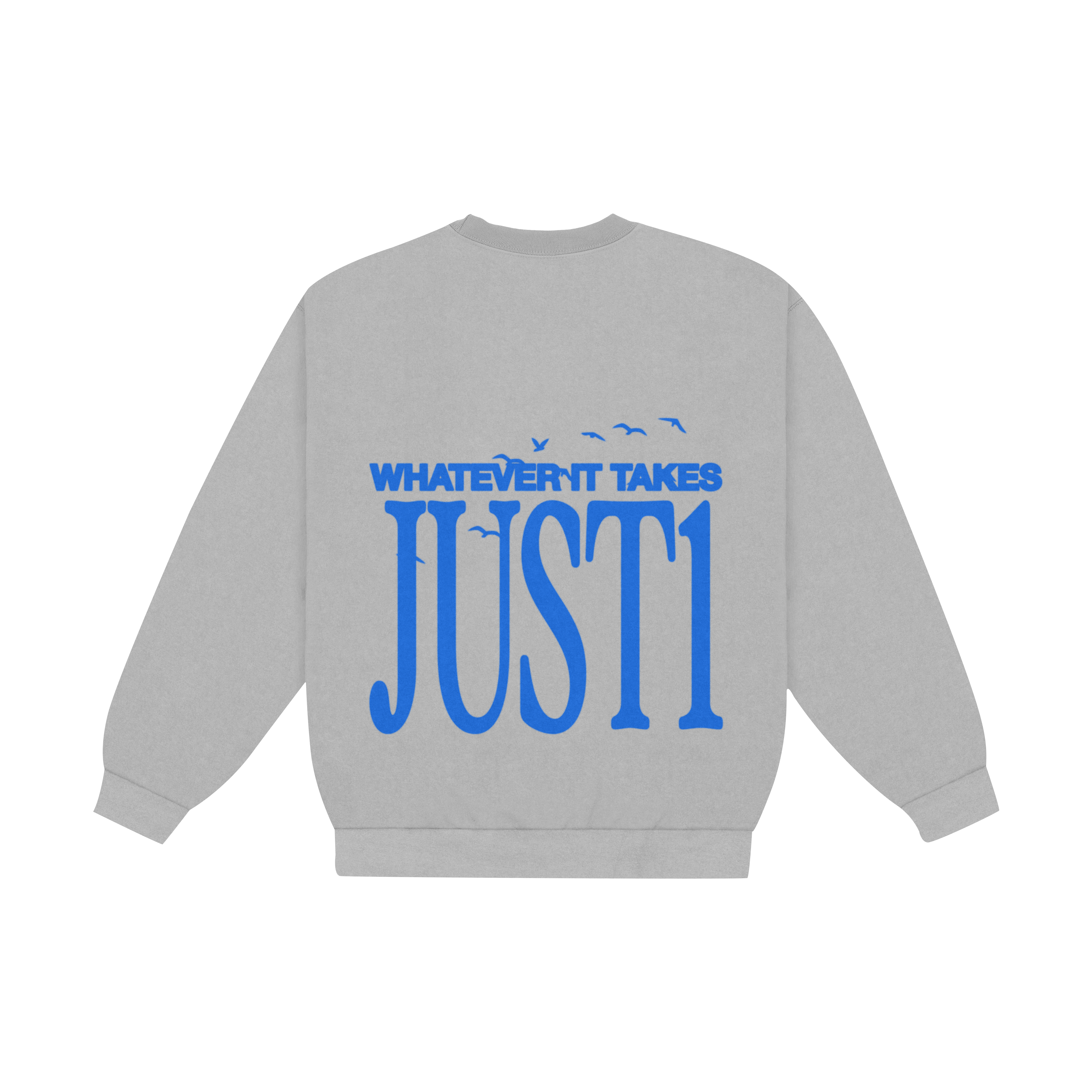 Whatever It Takes Crewneck Grey Heather