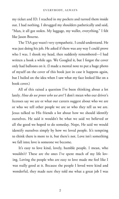Everybody, Always: Becoming Love in a World Full of Setbacks and Difficult People - Bob Goff
