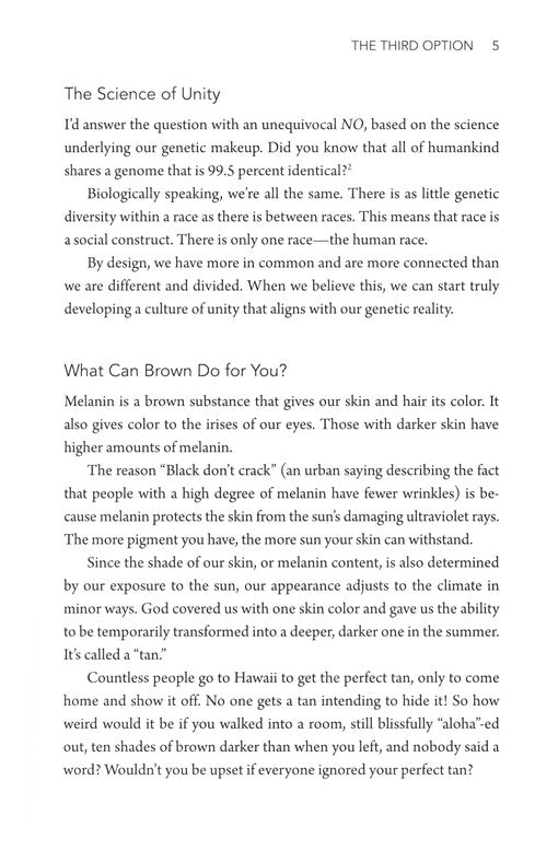 The Third Option: Hope for a Racially Divided Nation – Miles McPherson - hard cover