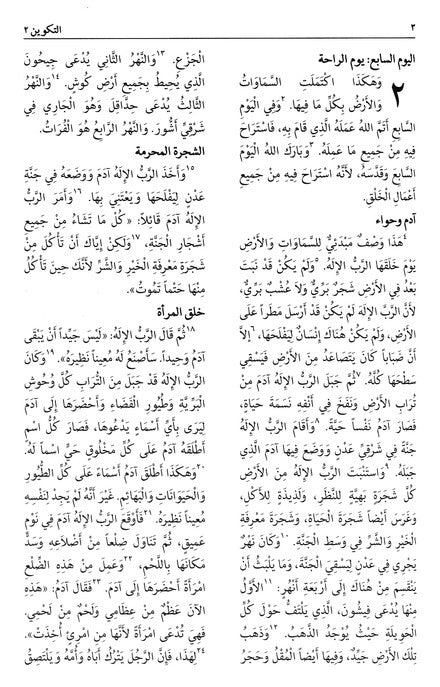 NAV Arabic Contemporary Bible (large print) - Black