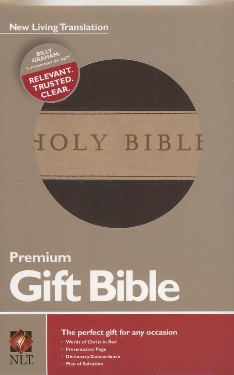 NLT Premium Gift Bible-Soft leather-look