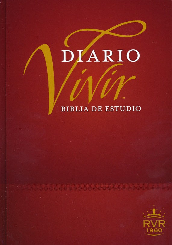 Biblia de Estudio Del Diario Vivir RVR 1960, Enc. Dura (RVR 1960 Life Application Study Bible, Hardcover)