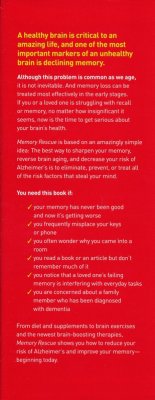 Memory Rescue: Supercharge Your Brain, Reverse Memory Loss, and Remember  What Matters Most