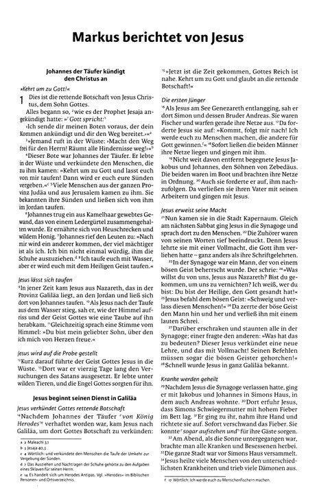 Hoffnung fur Alle: German Outreach Bible, softcover