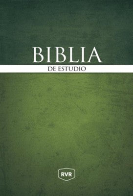 Biblia de Estudio RVR, Enc. Dura (RVR Study Bible, Hardcover)