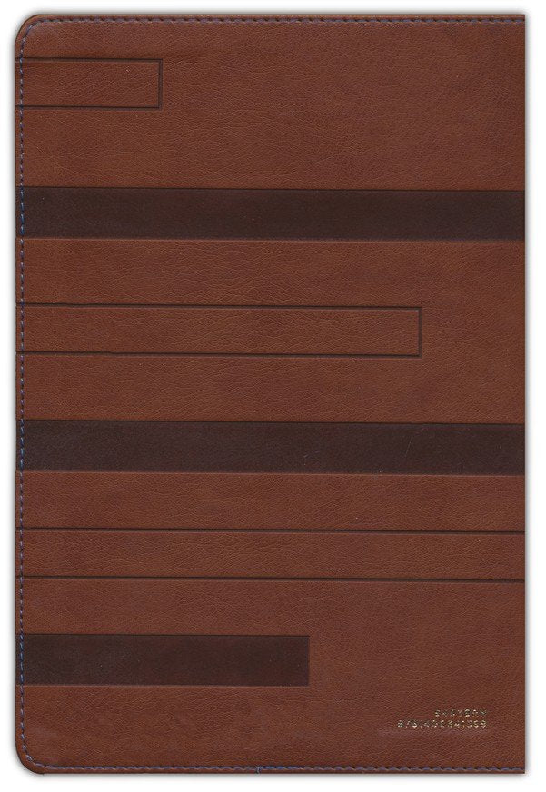 NKJV Color Code Study Bible: Reveal God's Truth Color by Color--soft leather-look, brown (indexed)