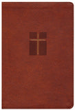 NIV Quest Study Bible, Comfort Print--soft leather-look