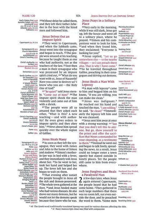 NIV Thompson-Chain Reference Bible, Comfort Print--hardcover Edited By: Dr. Frank Charles Thompson