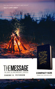 The Message Compact, Starry Sky Leather-Look By: Eugene H. Peterson