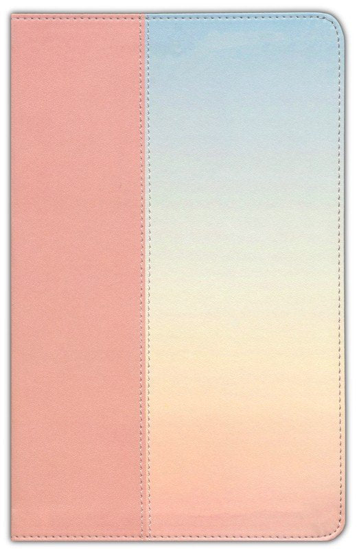 NLT Student Life Application Study Bible, Filament Enabled-LeatherLike, Ombre Pink, Red Letter (Copy)
