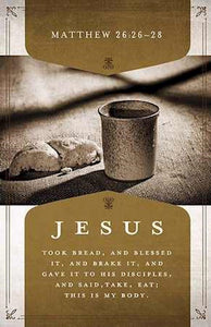 Holy Communion Bulletin - Jesus