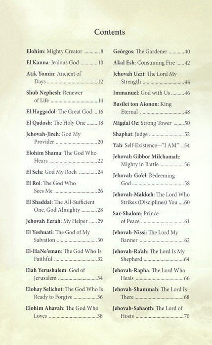 100 Names of God - Daily Devotional By: Christopher D. Hudson
