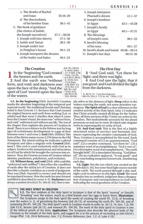 King James Study Bible, Second Edition, Bonded Leather, Black
