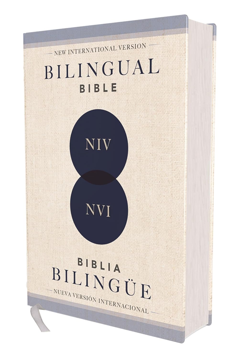 NIV/NVI, Bilingual Bible, Revised Text 2022, Hardcover / NIV/NVI, Biblia Bilingüe, Revisión 2022, Tapa dura (Spanish Edition)
