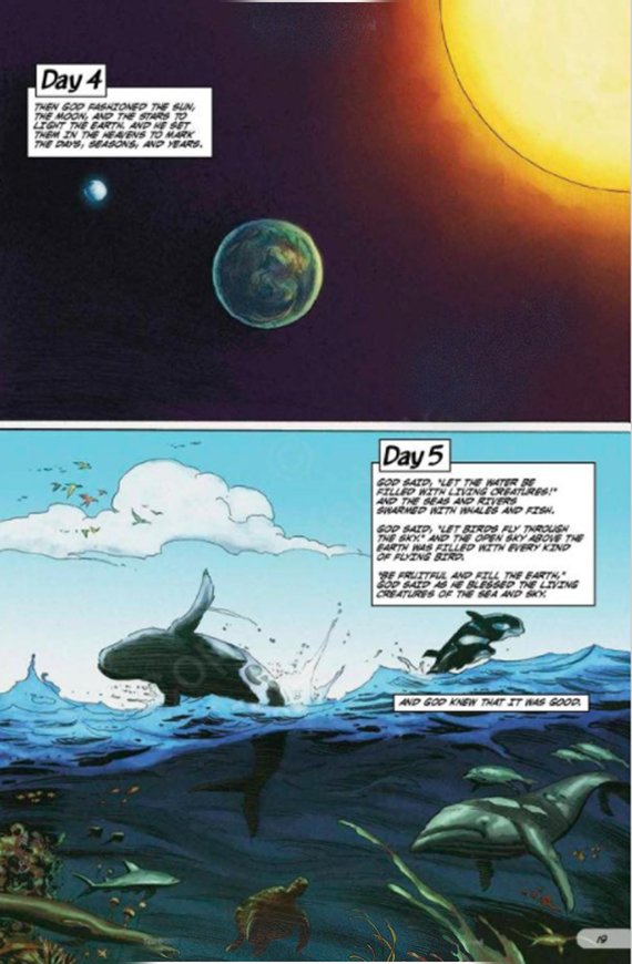 The Action Bible, Updated Illustrated By: Sergio Cariello