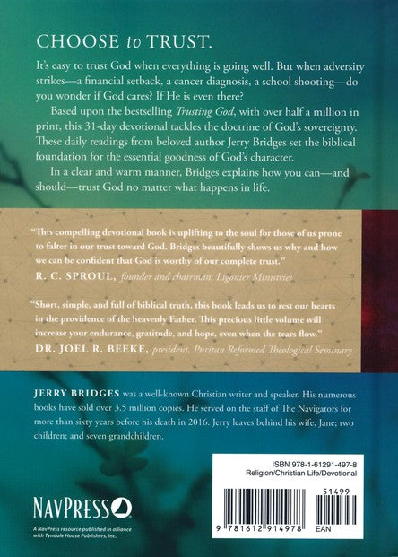 31 Days Toward Trusting God By: Jerry Bridges