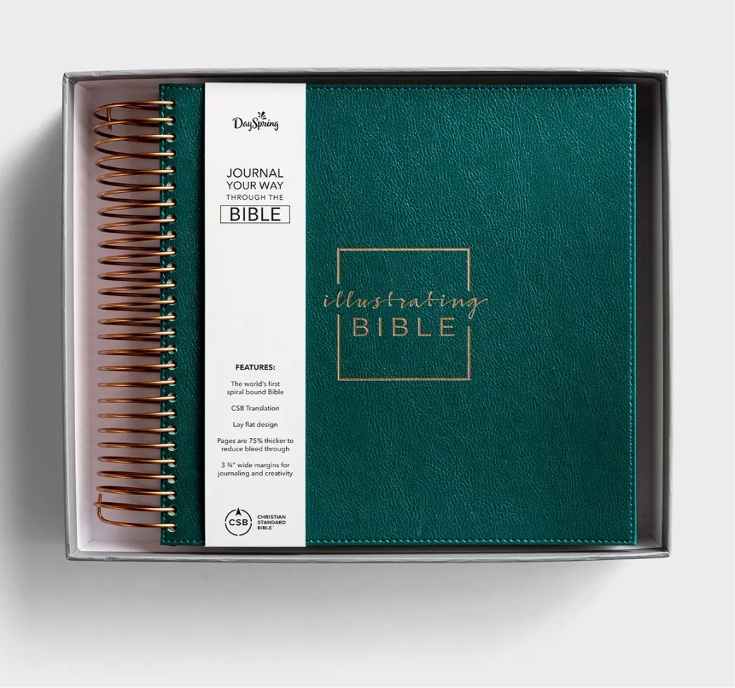 CSB - Illustrating Bible - Green