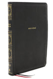 NKJV, Thinline Bible, Giant Print, Leathersoft, Red Letter Edition, Comfort Print, Black