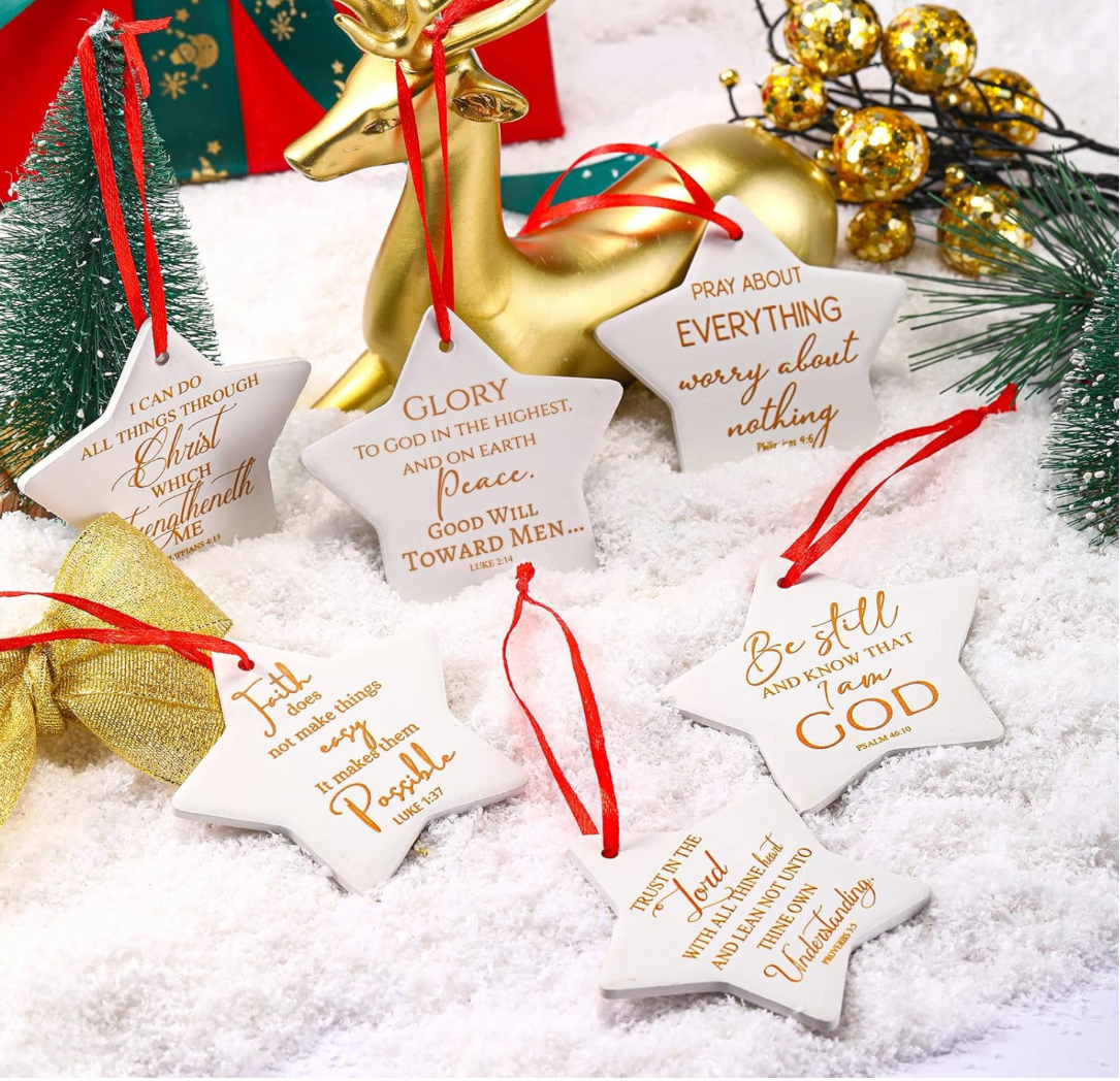 Star Ceramic Ornaments