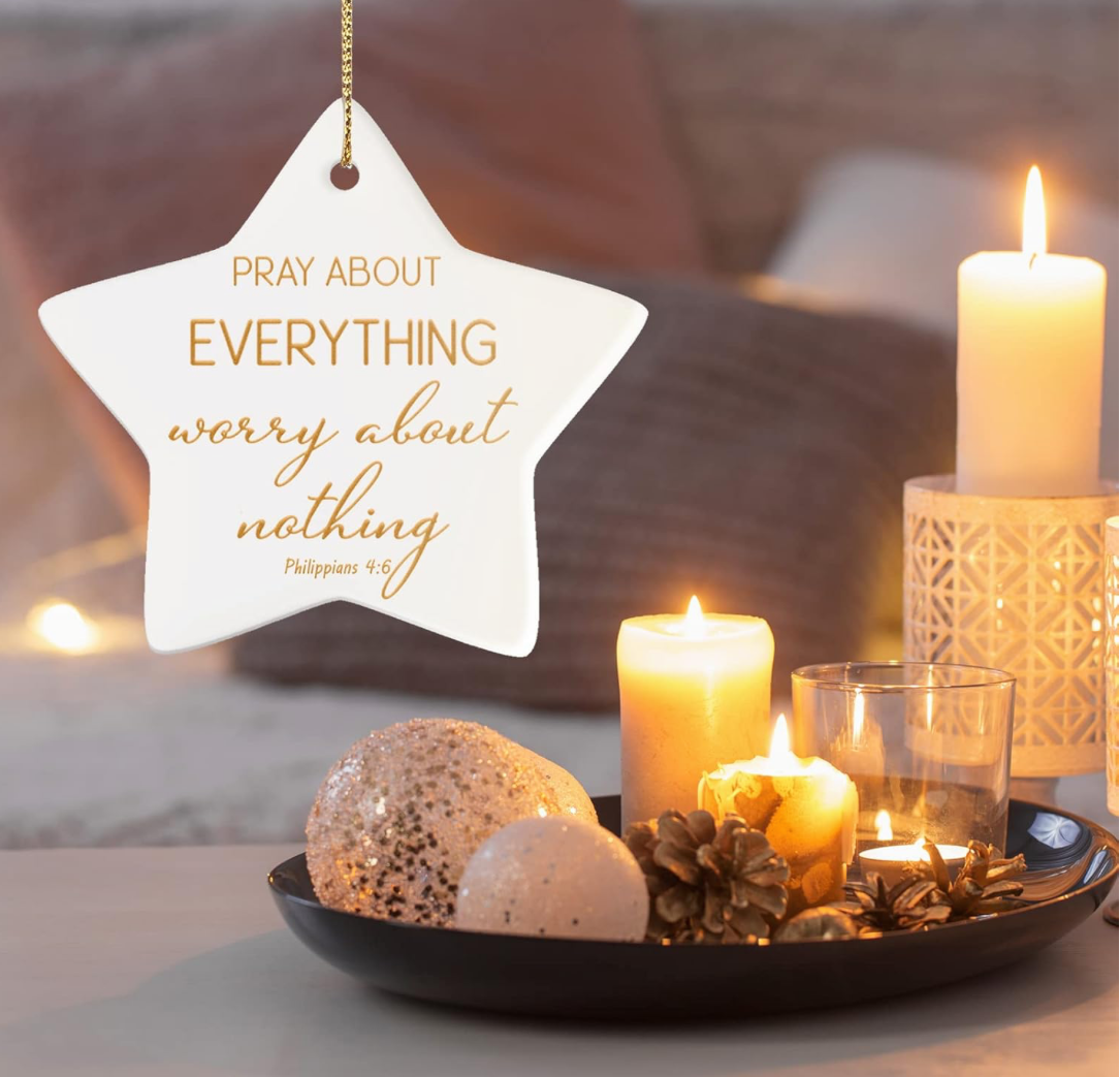 Star Ceramic Ornaments