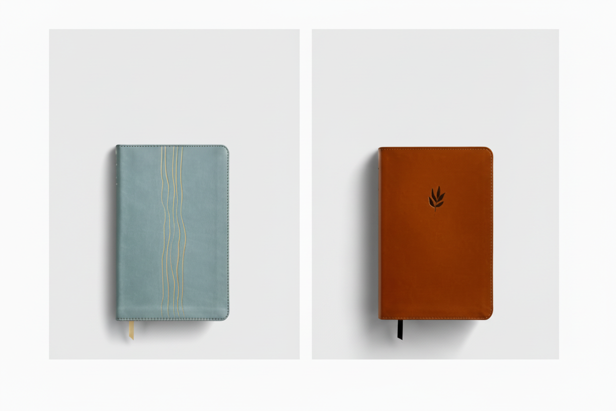 DaySpring Signature Collection, LeatherLike - NLT Personal Size Giant Print Bible