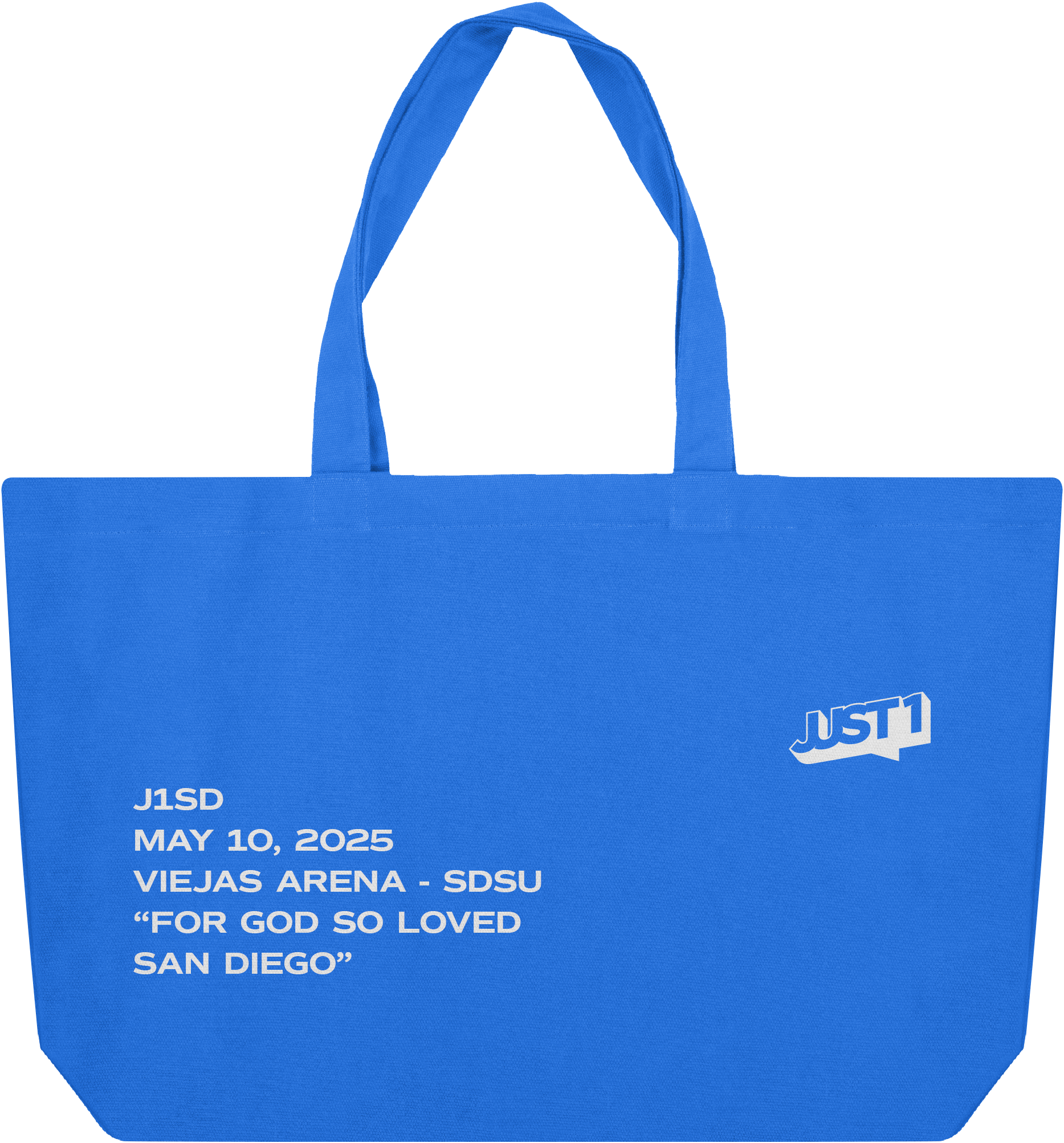 Just 1 San Diego Tote Royal Blue