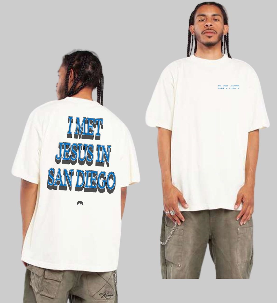 I Met Jesus in San Diego Tee