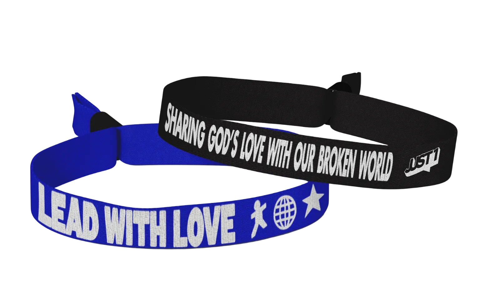 L.O.V.E Cloth Wristbands