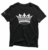 Kingdom Warrior Black with White logo Shirt