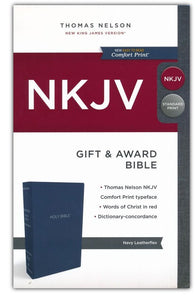 NKJV Gift and Award Bible, Blue