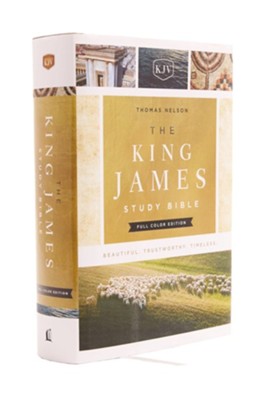 KJV Study Bible Full-Color Edition, Hard Cover