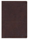 KJV Study Bible, Full-Color Edition, Bonded Leather, Brown