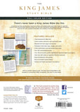 KJV Study Bible Study Full Color Edition, Bonded Leather, Burgundy