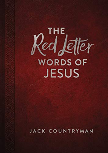 The Red Letter Words of Jesus Imitation Leather – Jack Countryman