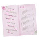 The Serenity Prayer Promise Book in Pink and Green Paperback