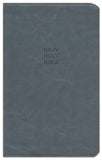 NKJV Comfort Print Reference Bible, Personal Size Giant Print, Imitation Leather, Gray