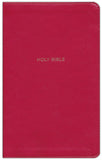 NKJV Comfort Print Deluxe Reference Bible, Personal Size Giant Print, Imitation Leather, Red