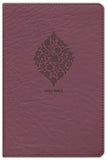 NKJV Comfort Print Reference Bible, Compact Large Print, Imitation Leather Burgundy