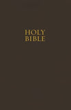 NKJV, Pew Bible, Hardcover, Brown, Red Letter Edition (Classic)
